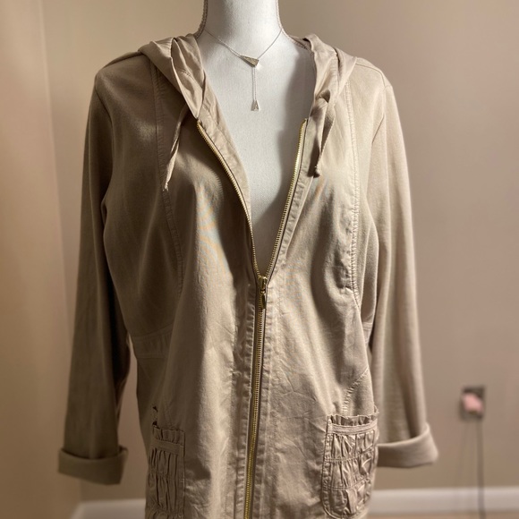 EILEEN FISHER COTTON JACKET - Picture 5 of 9